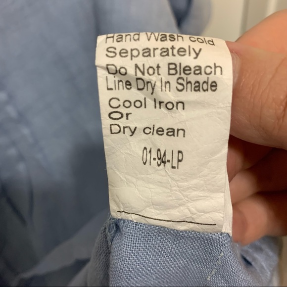 Lungo L’arno Linen Button Front Top - Picture 8 of 8